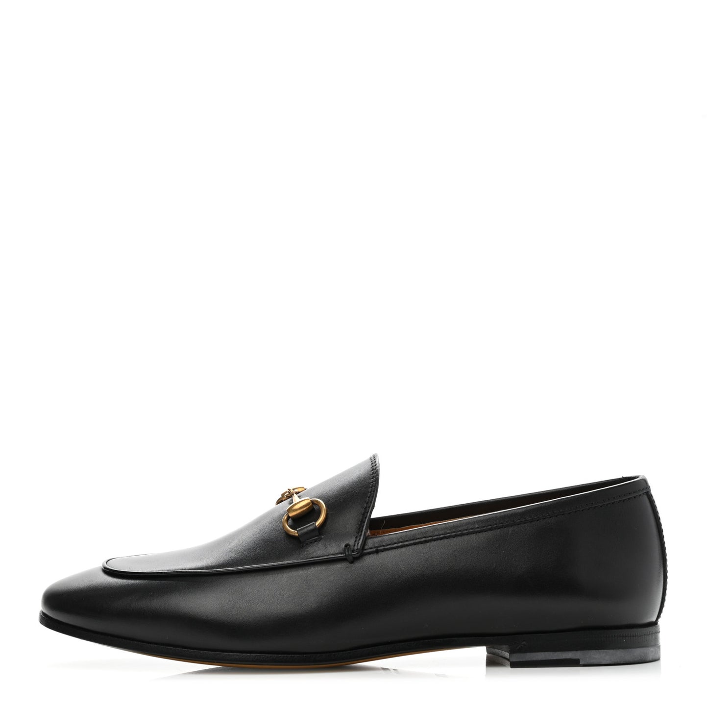 Calfskin Womens Jordaan Loafers 37.5 Black