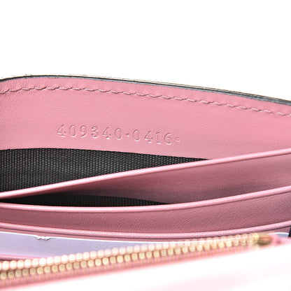 Gucci Guccissima Icon Chain Wallet Carmine Rose 7 of 11