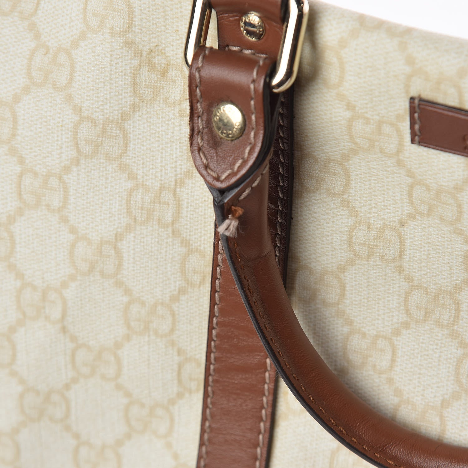 Gucci GG Plus Monogram Medium Joy Boston Tan 13 of 24
