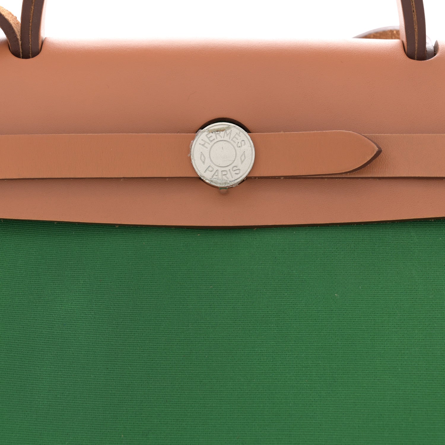Hermes Toile H Vache Hunter Herbag Zip PM 31 Menthe Natural 10 of 14