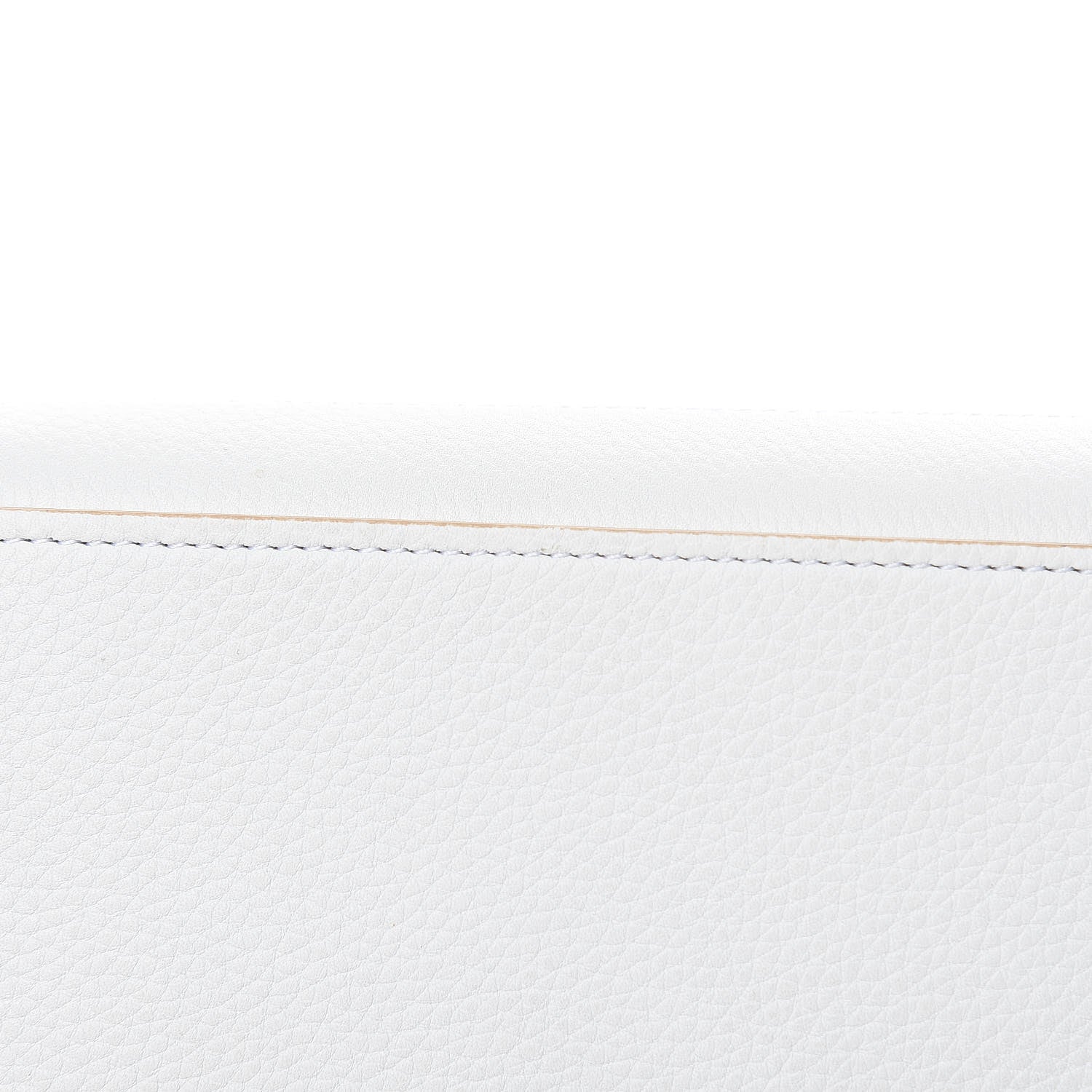 Celine Drummed Calfskin Nano Luggage Optic White 10 of 12