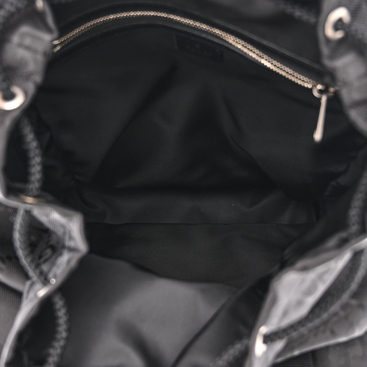 Gucci Econyl Nylon Monogram Off The Grid Utility Pocket Backpack Black 5 of 12
