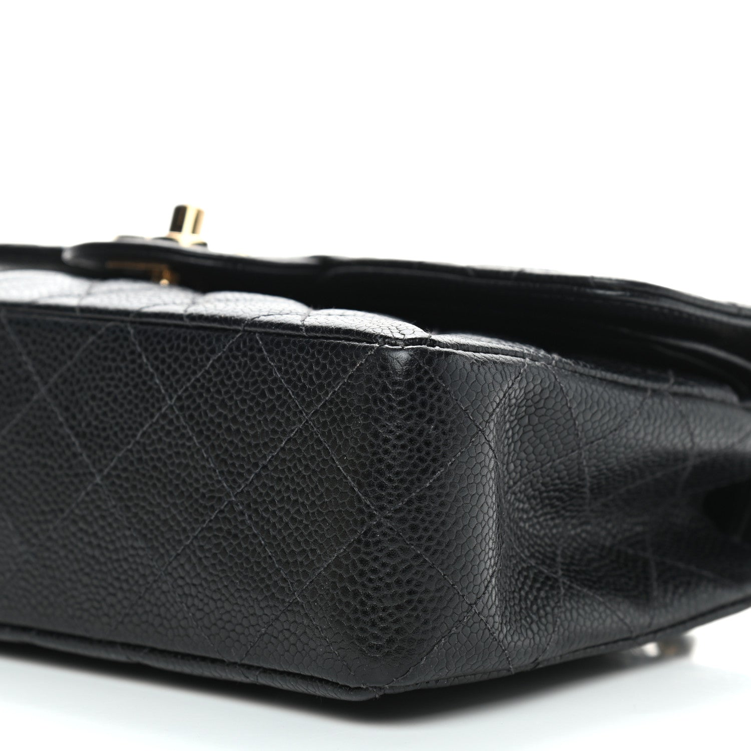 Chanel Caviar Quilted Small Double Flap Black 7 of 10