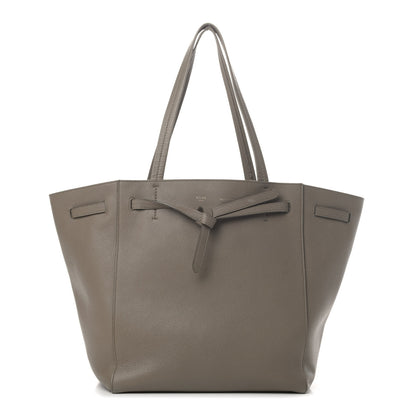 Celine Soft Grained Calfskin Small Belt Cabas Phantom Taupe 1 of 5