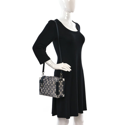 Louis Vuitton Monogram Jacquard Denim Side Trunk Grey 2 of 7