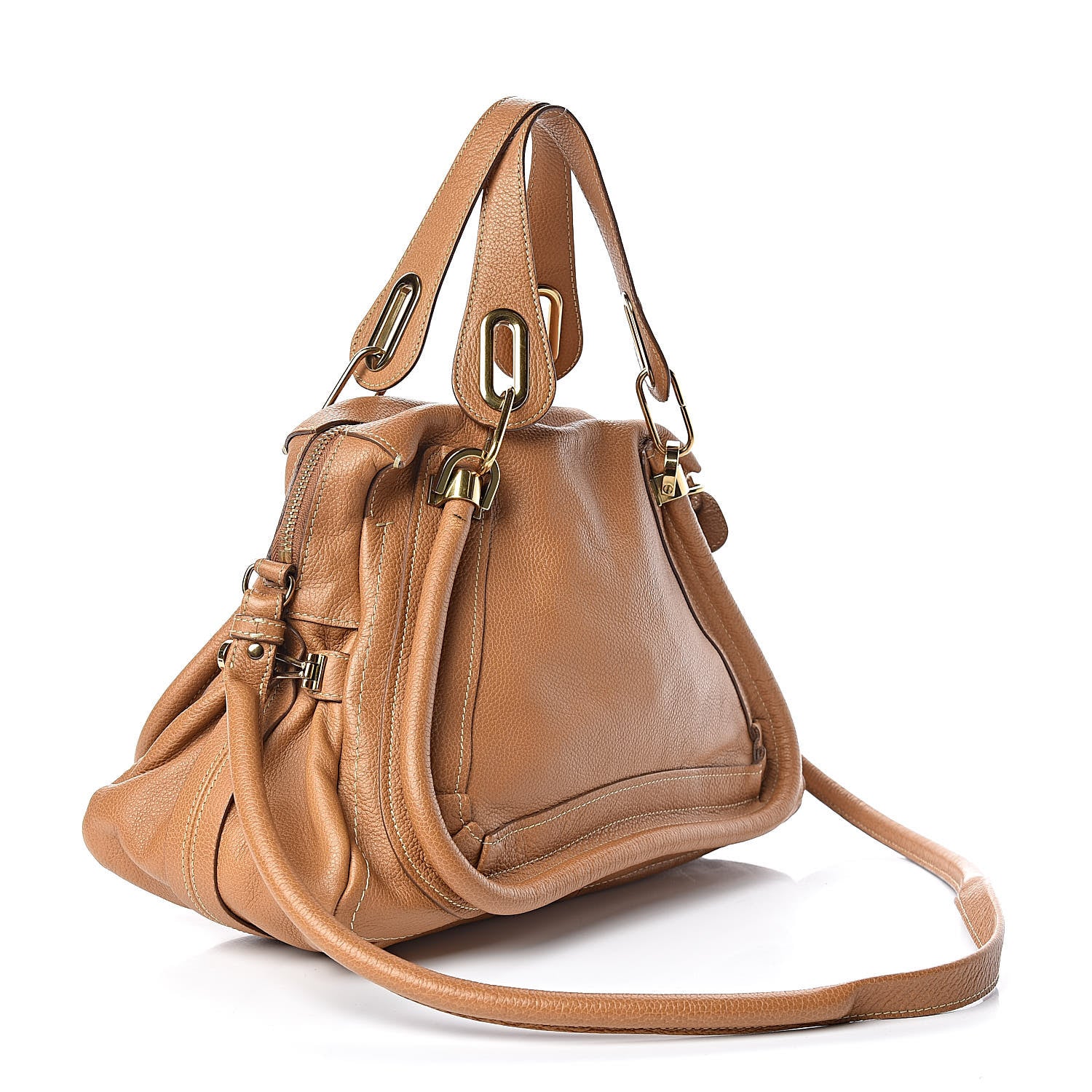 Chloe Calfskin Medium Paraty Brown Sugar 3 of 14