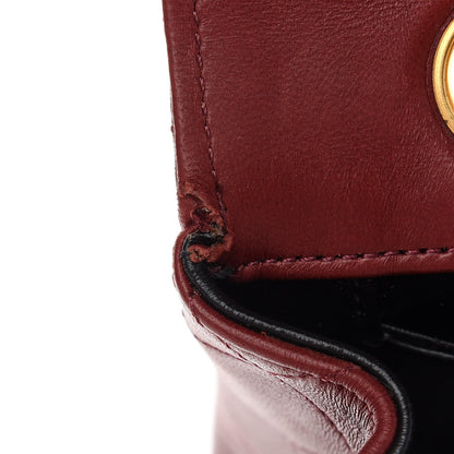 Chanel Lambskin Quilted Small Single Flap Red 16 of 16