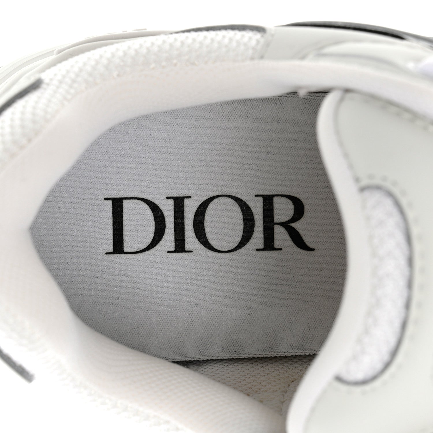 Christian Dior Technical Mesh Calfskin B30 Sneakers 39 White Grey 8 of 10