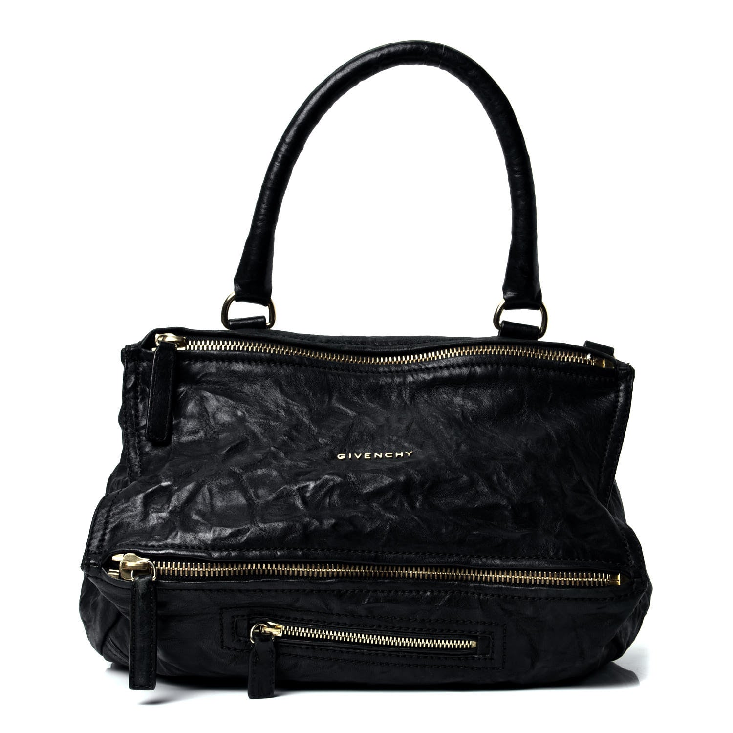 Givenchy Tumbled Sheepskin Medium Pandora Black 1 of 8