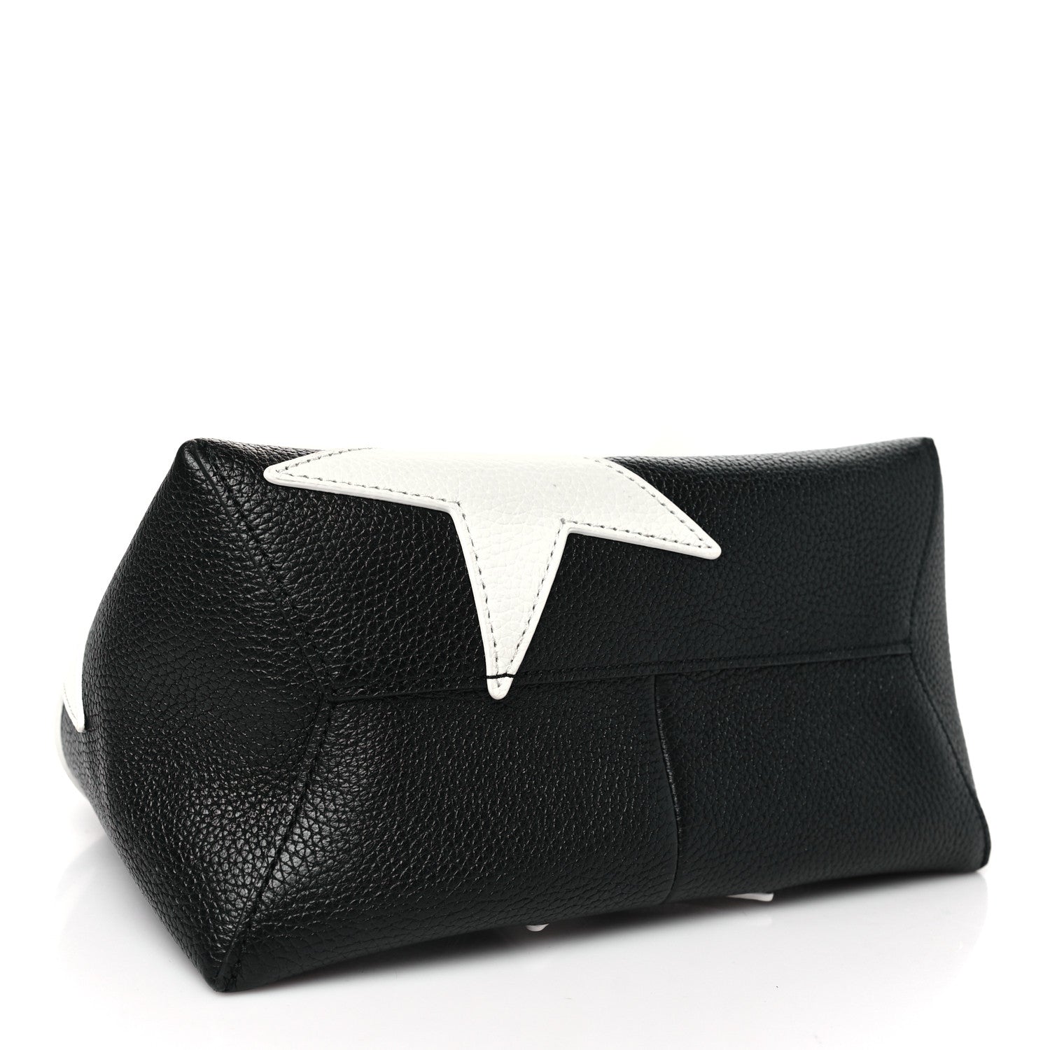 Marc Jacobs Grained Calfskin Star Mini The Sack Bag Black 5 of 12