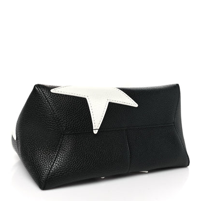 Marc Jacobs Grained Calfskin Star Mini The Sack Bag Black 5 of 12