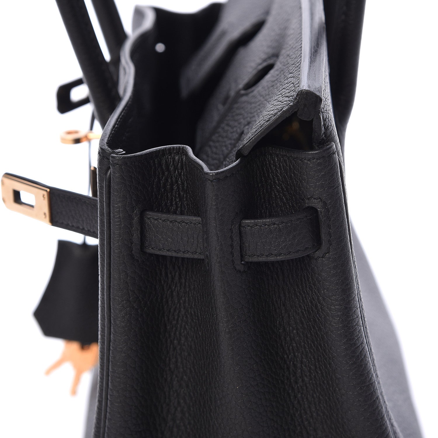 Hermes Togo Birkin 25 Black 21 of 34
