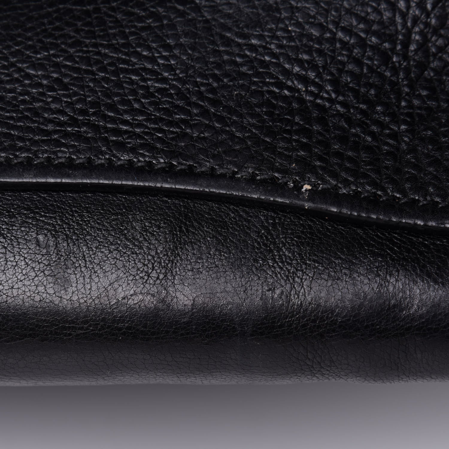 Prada Glace Calf Twin Pocket Tote Black 11 of 13