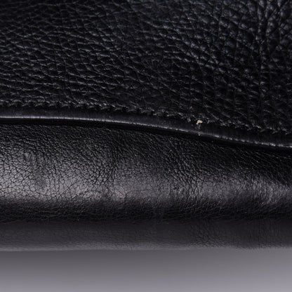 Prada Glace Calf Twin Pocket Tote Black 11 of 13