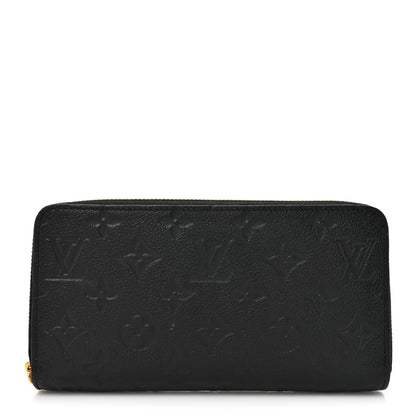Louis Vuitton Empreinte Zippy Wallet Black 2 of 24