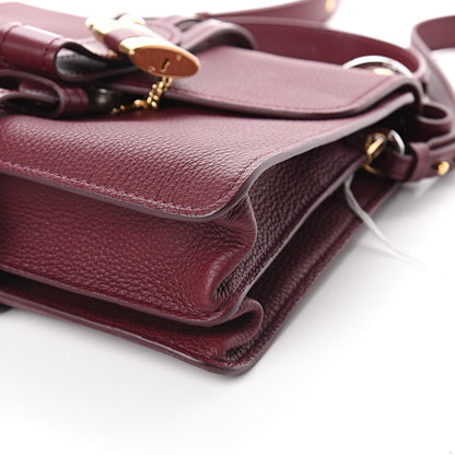 Chloe Grained Calfskin Medium Aby Day Shoulder Bag Red 7 of 7