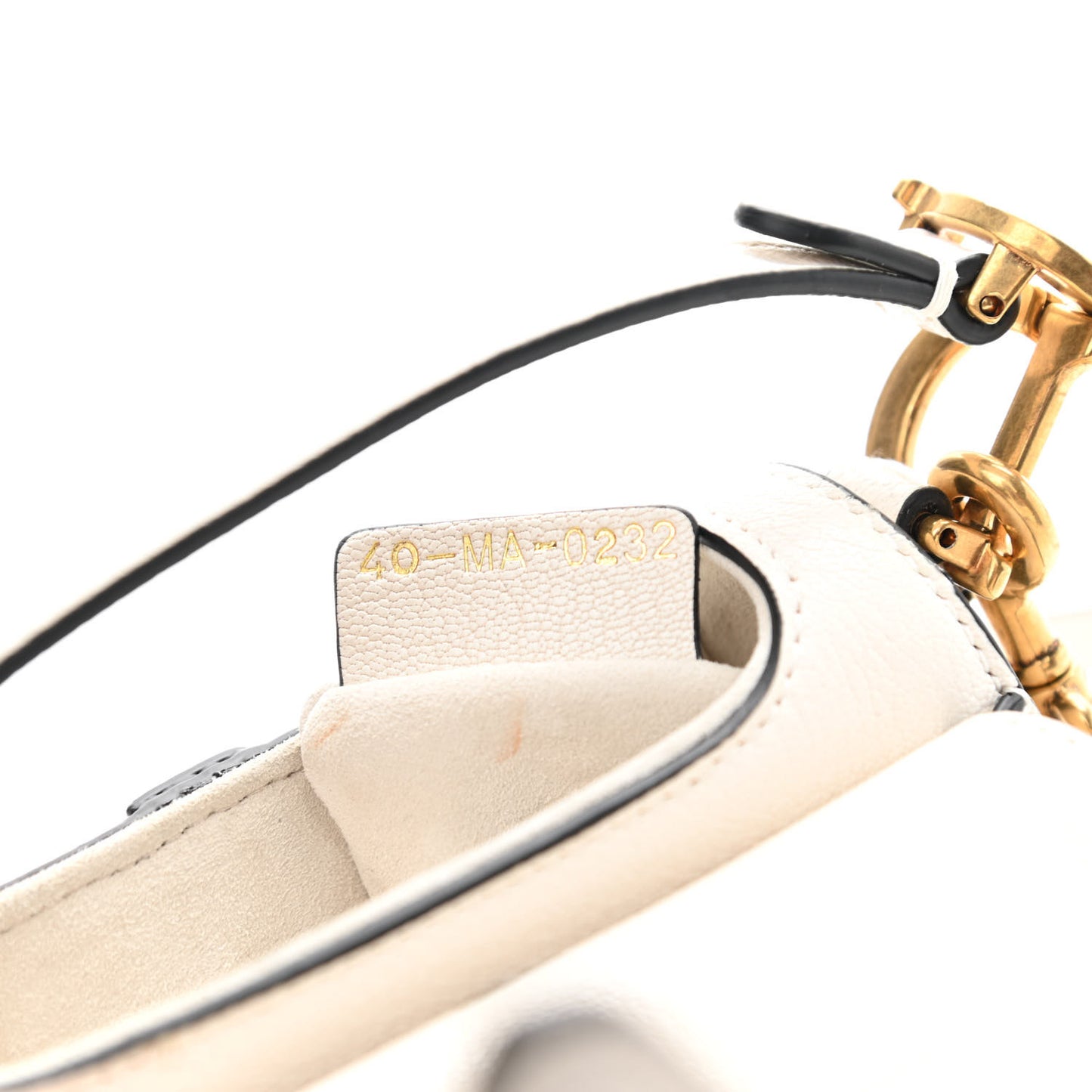 Goatskin Micro Saddle Bag With Strap