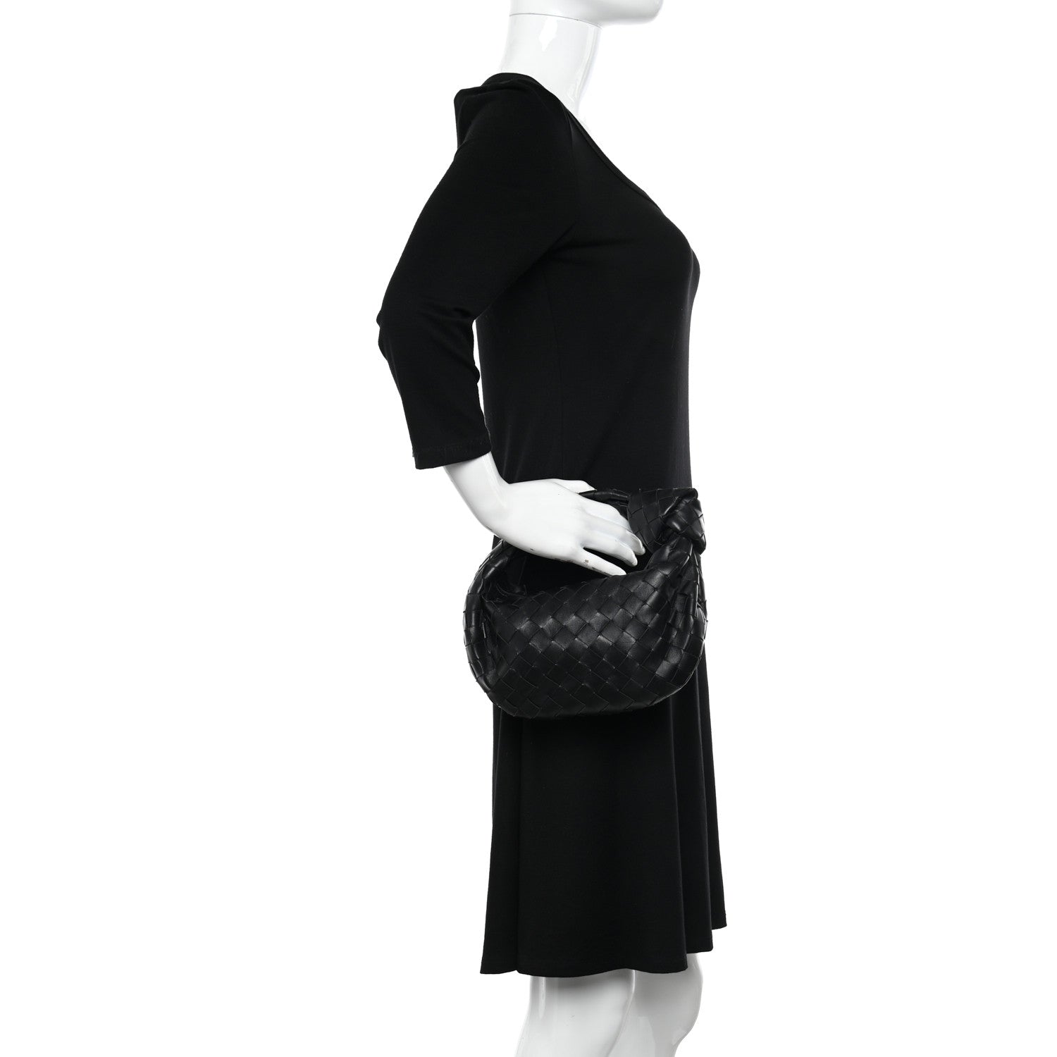 Bottega Veneta Nappa Intrecciato Mini Jodie Black 2 of 9