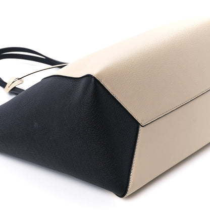 Louis Vuitton Calfskin Lockme Cabas Vanille Black 12 of 13