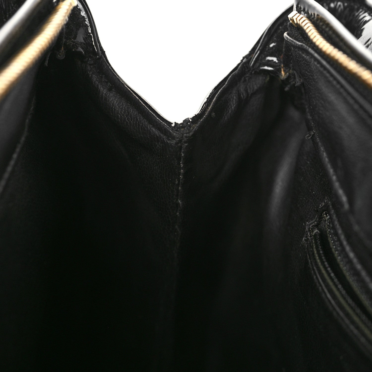 Chanel Patent Quilted Tote Black 10 of 12