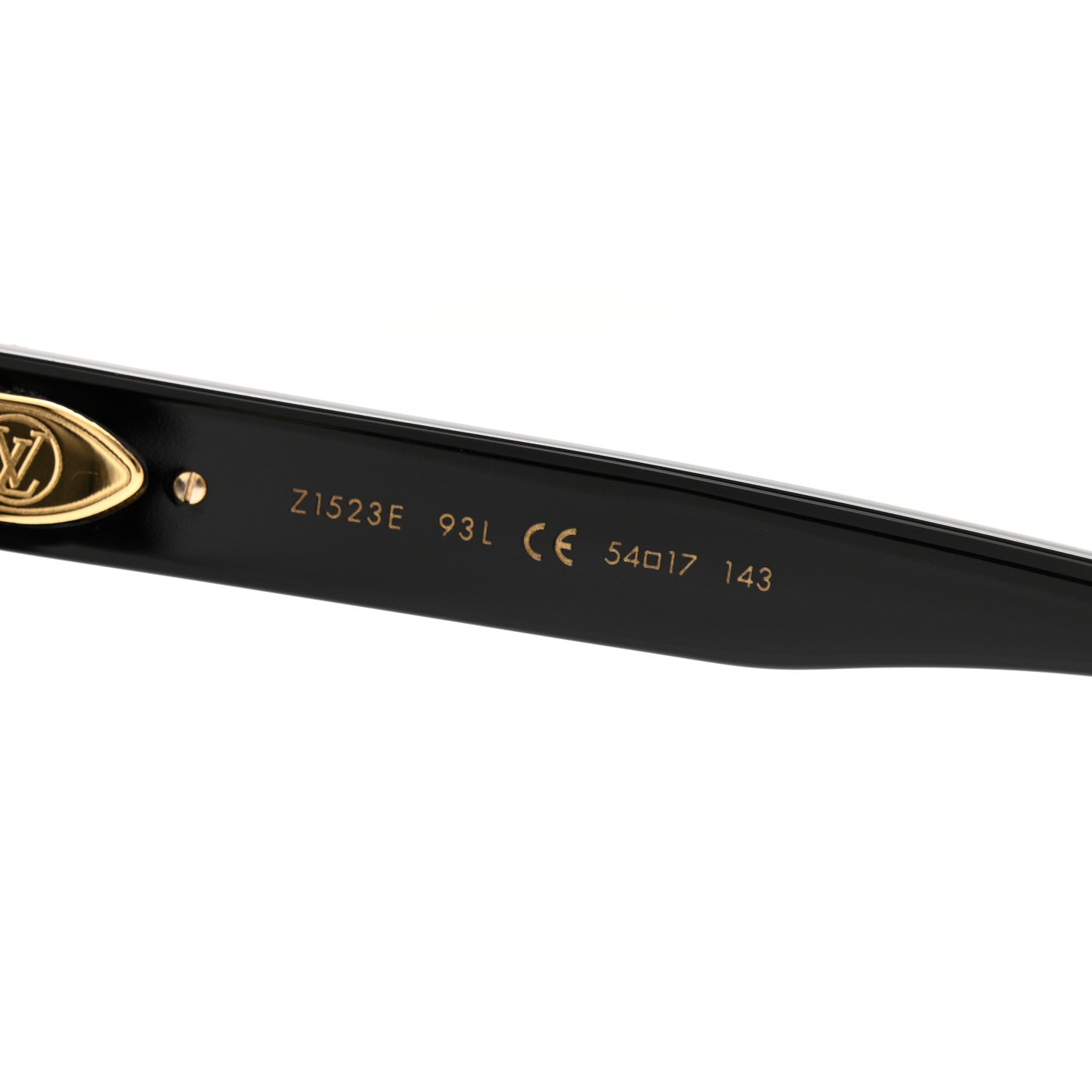 Louis Vuitton Acetate My Monogram Square Sunglasses Z1523E Black 5 of 8