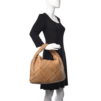Bottega Veneta Nappa Intrecciato Large Nuvolato Veneta Paille 2 of 12