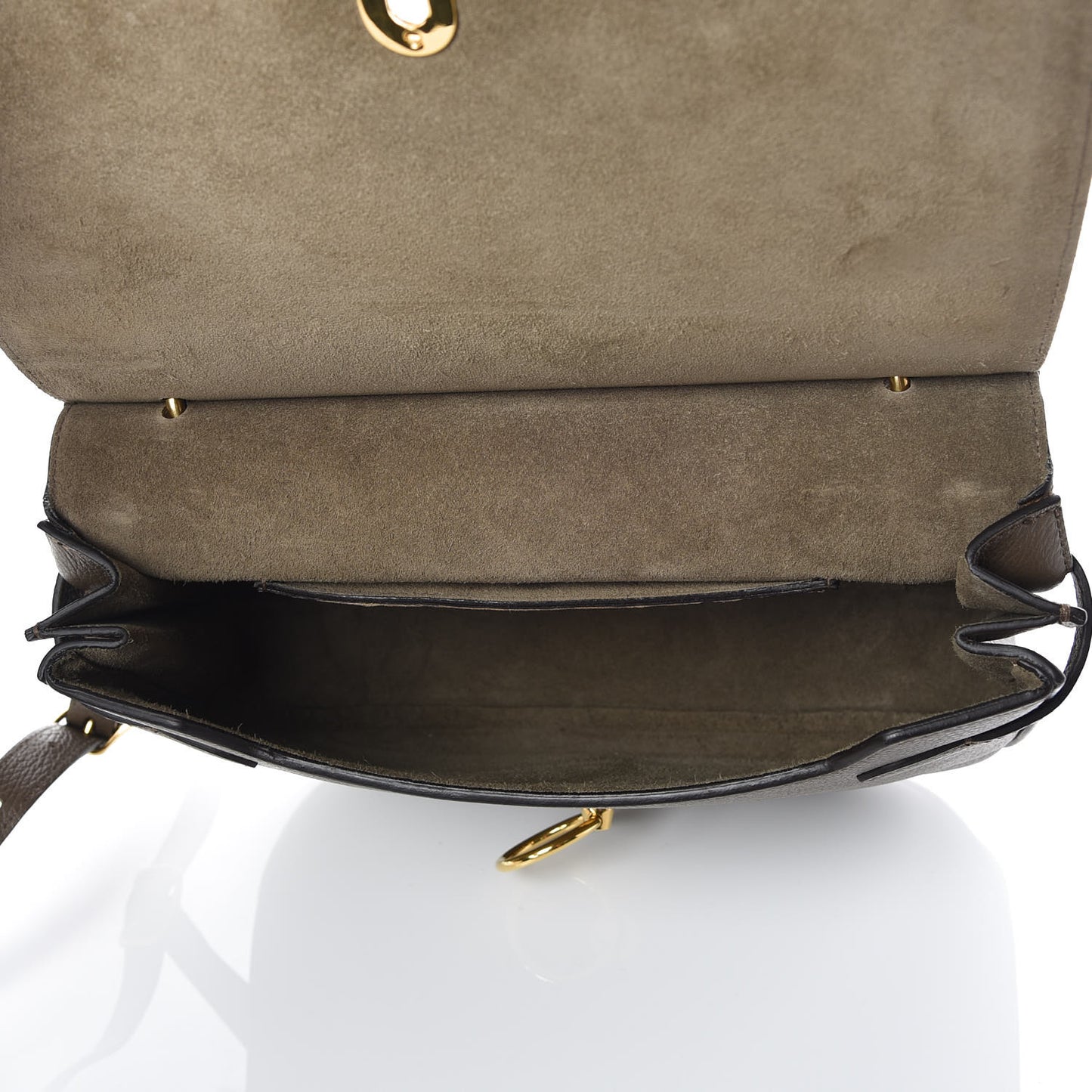Small Classic Grain Amberley Satchel Solid Grey