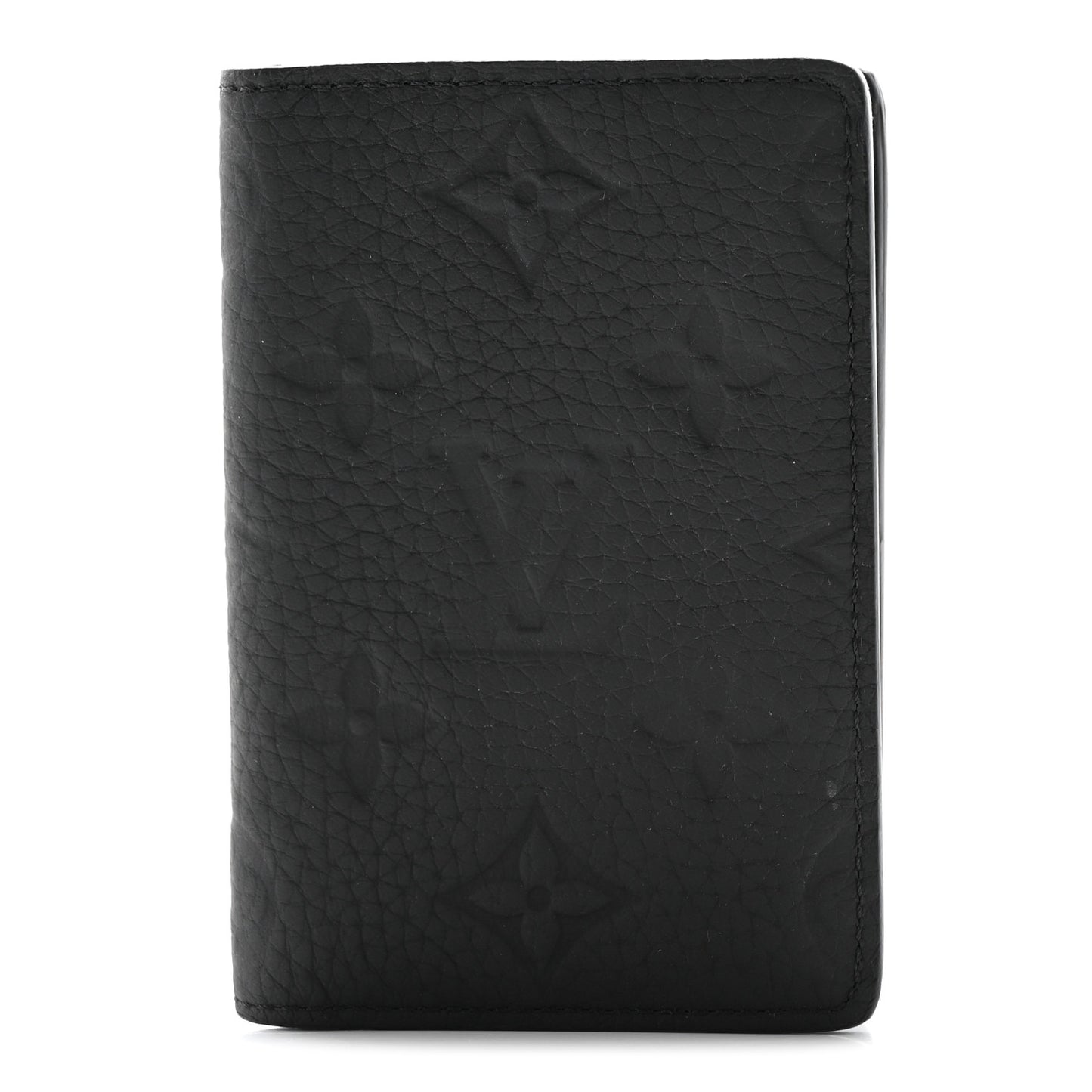 Taurillon Monogram Pocket Organizer Black