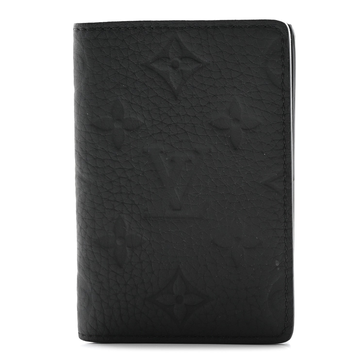 Louis Vuitton Taurillon Monogram Pocket Organizer Black 1 of 8
