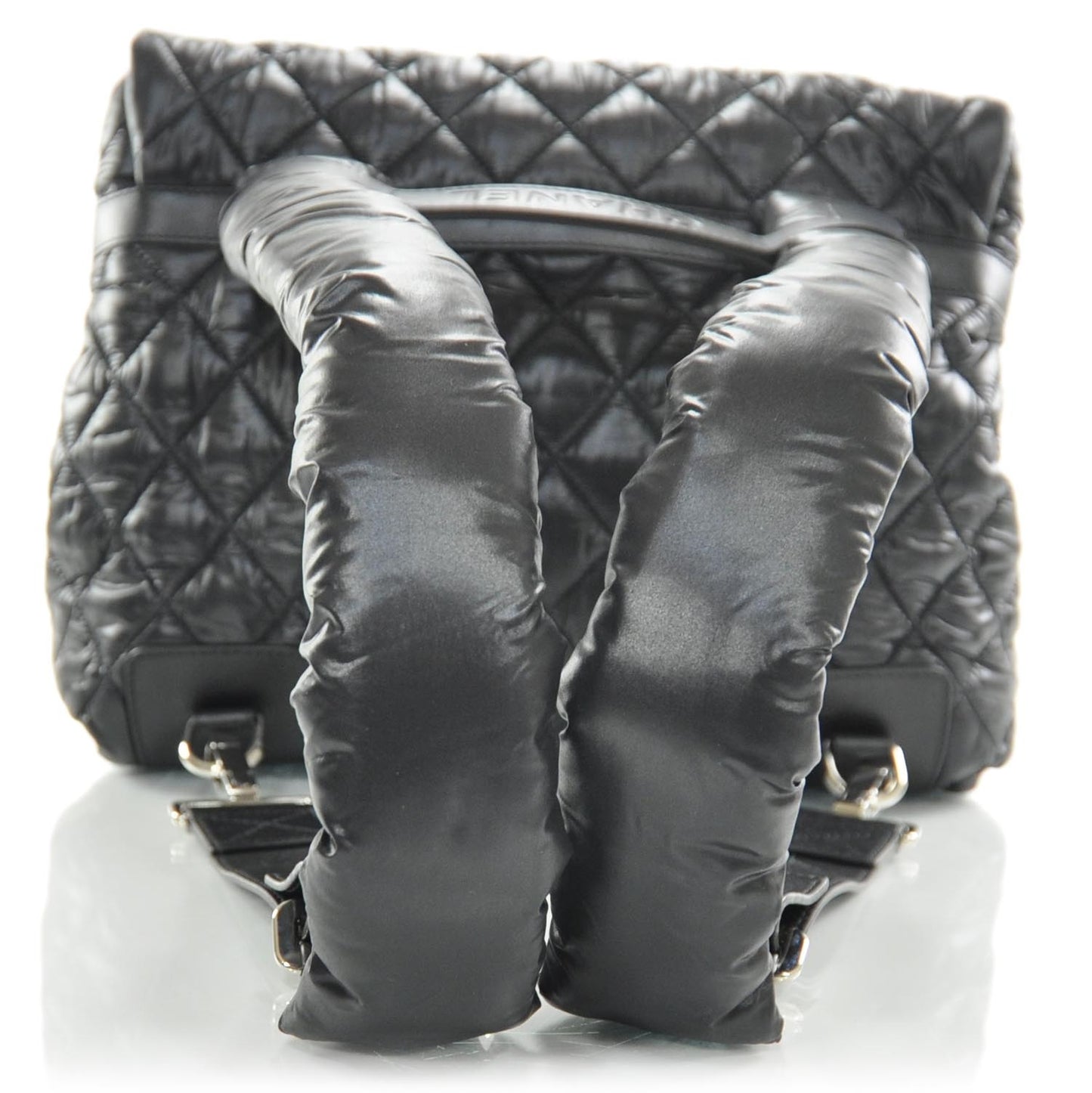 Nylon Coco Cocoon Backpack Black