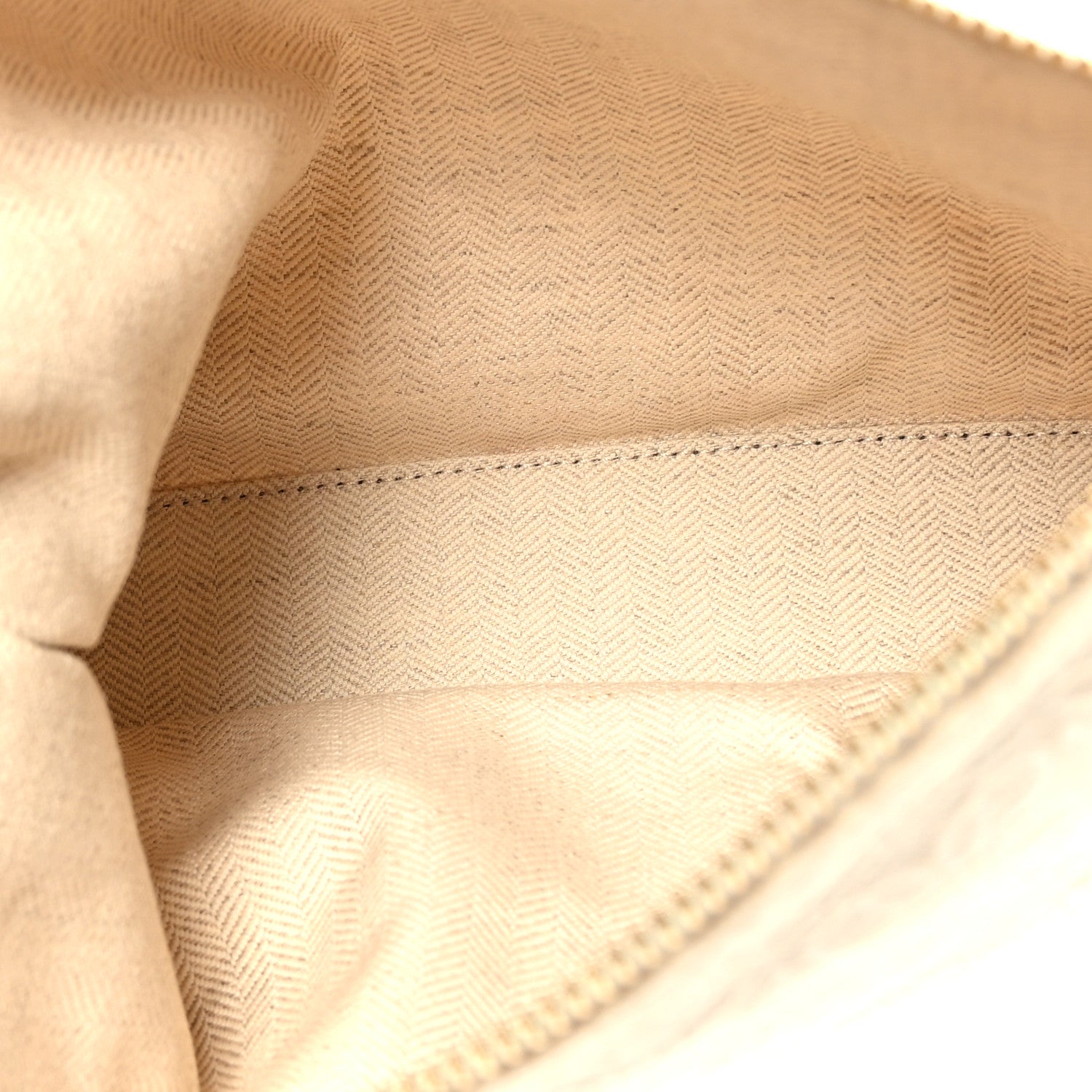 Loewe Jacquard Anagram Calfskin Pouch Tan 5 of 9