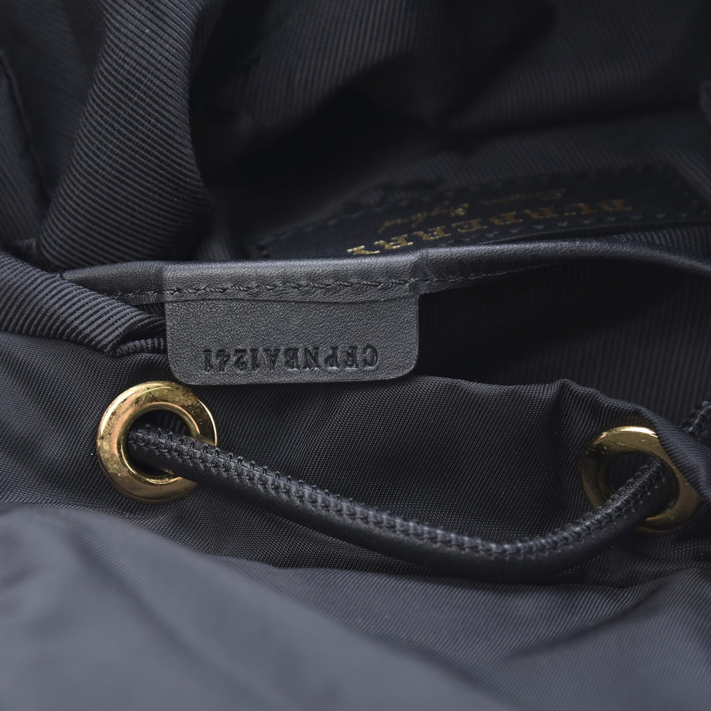 Nylon Small Rucksack Backpack Black