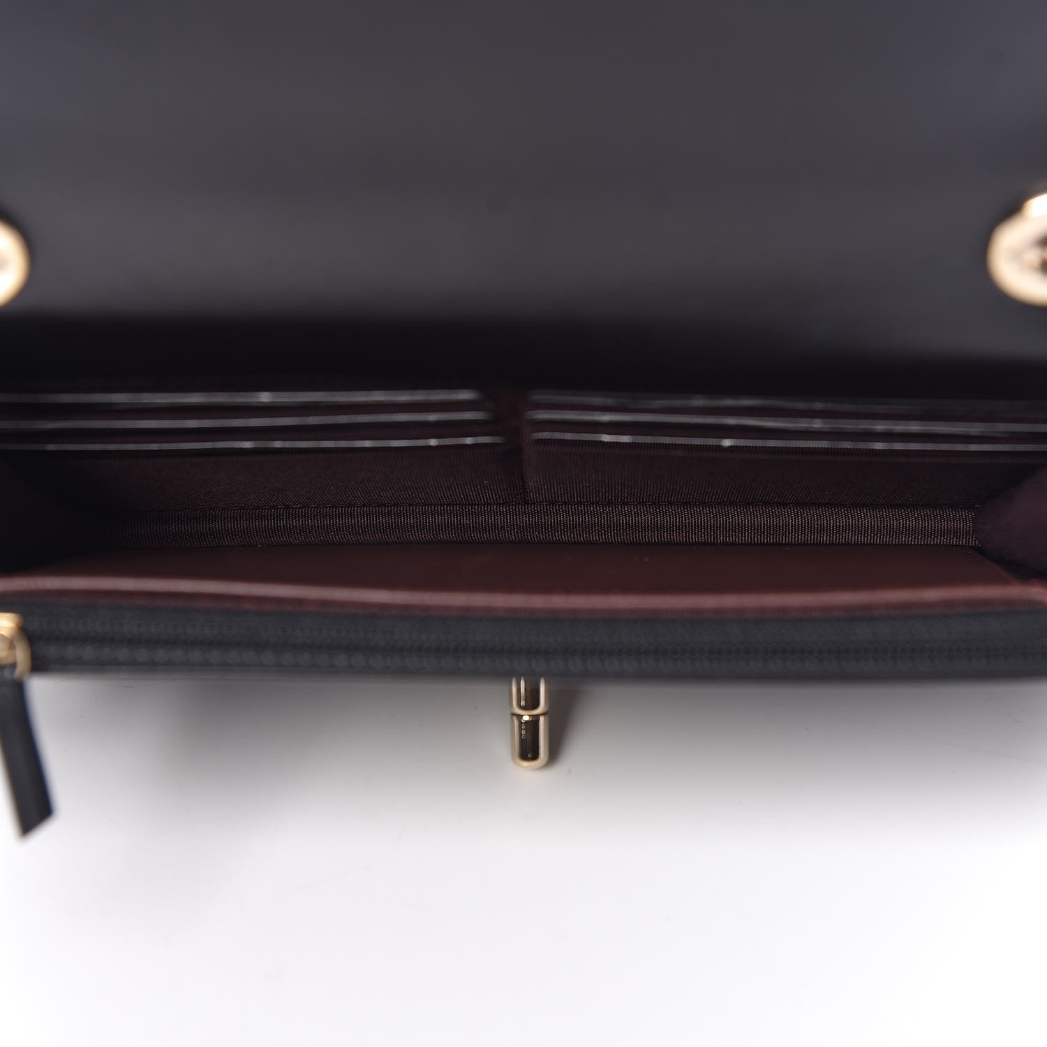 Chanel Lambskin Quilted Trendy CC Wallet On Chain WOC Black 5 of 13