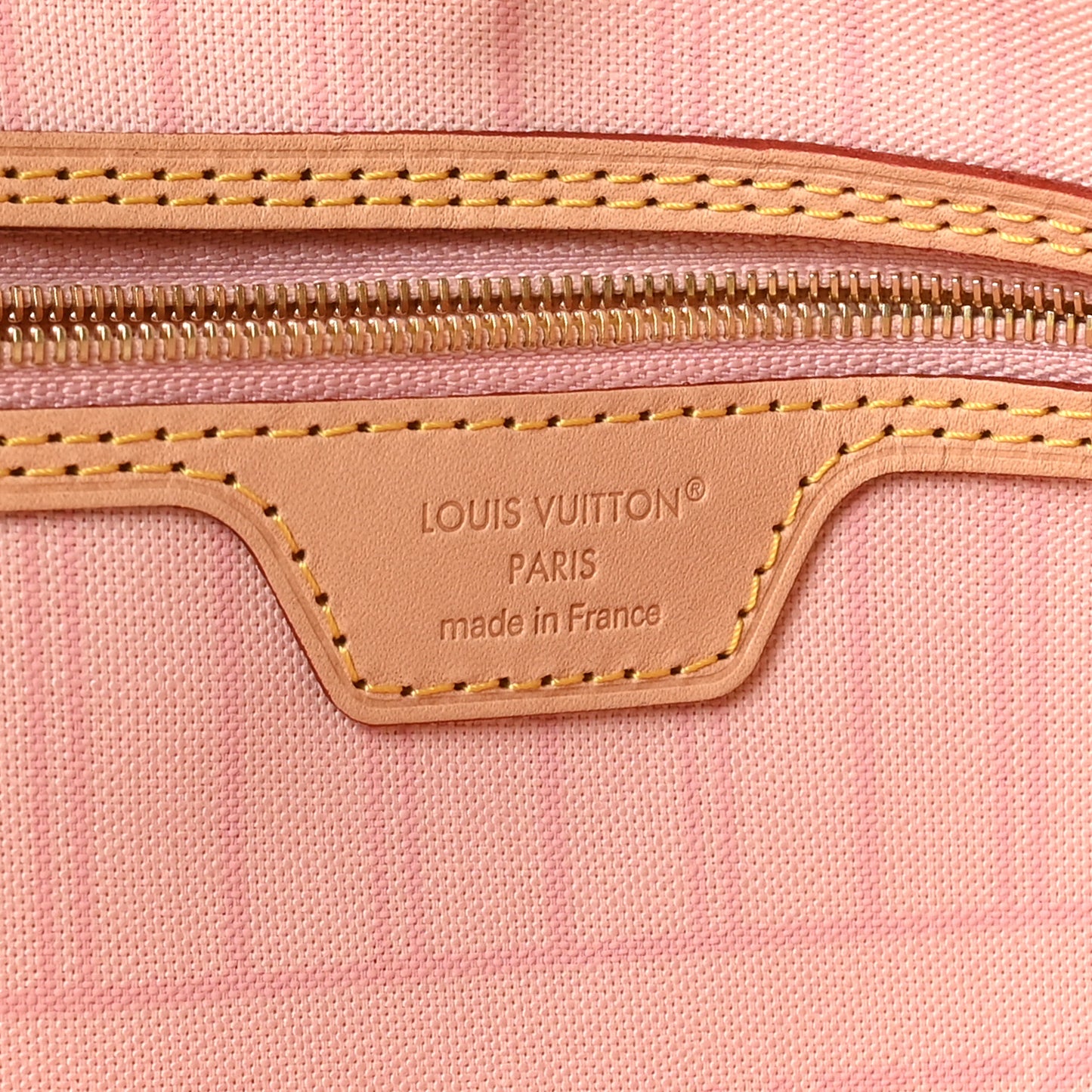 Damier Azur Neo Neverfull MM Rose Ballerine