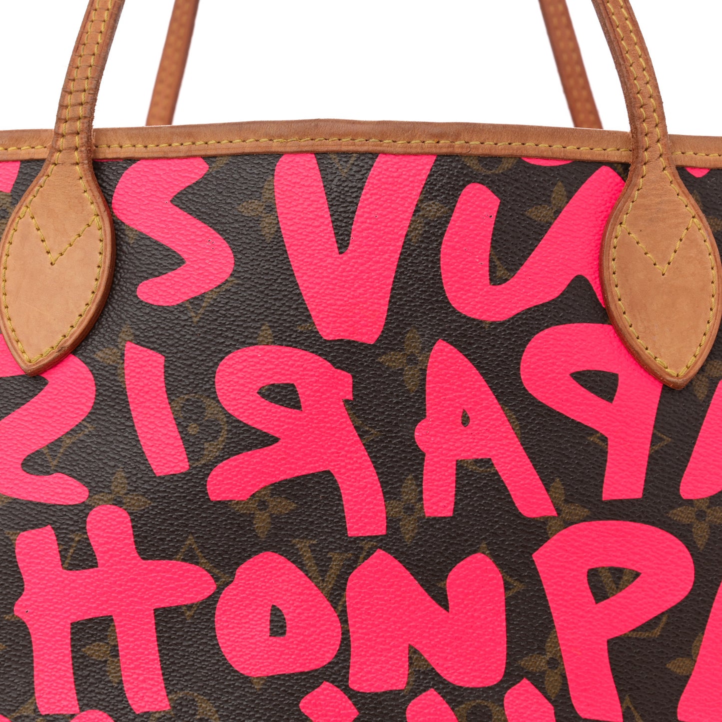 Monogram Graffiti Neverfull GM Fuchsia