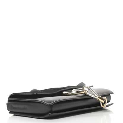 Chloe Suede Calfskin Small Faye Shoulder Bag Black 4 of 14
