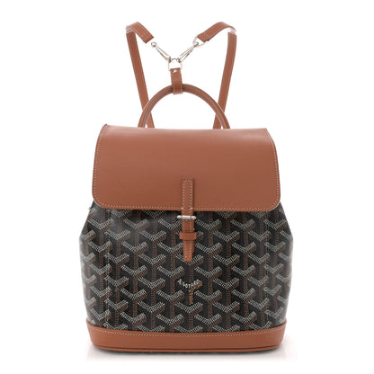Goyard Goyardine Calfskin Mini Alpin Backpack Black Gold 1 of 9