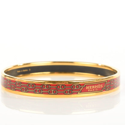 Hermes Enamel Printed Narrow Chaine d'Ancre Bracelet 65 5 of 6