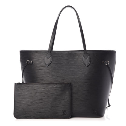 Louis Vuitton Epi Neverfull MM Black 1 of 10