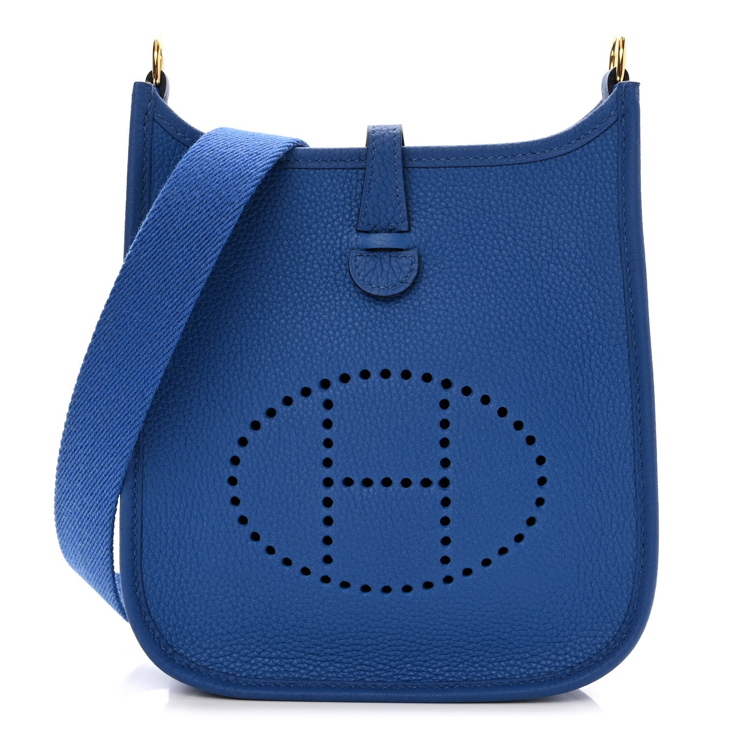 Hermes Taurillon Maurice Evelyne TPM Bleu France 1 of 11