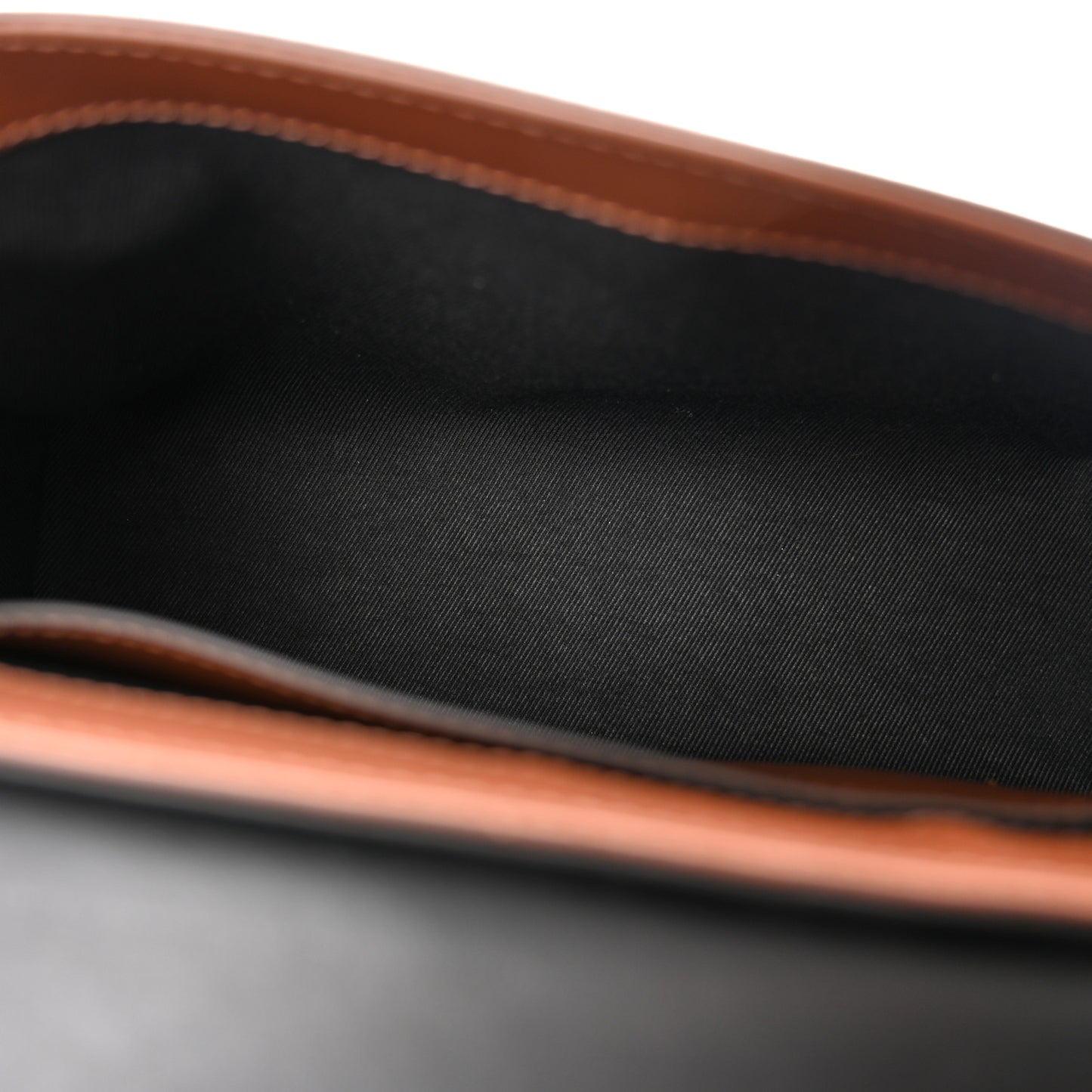 Calfskin Giant Check E-Canvas Note Crossbody Bag Dark Birch Brown