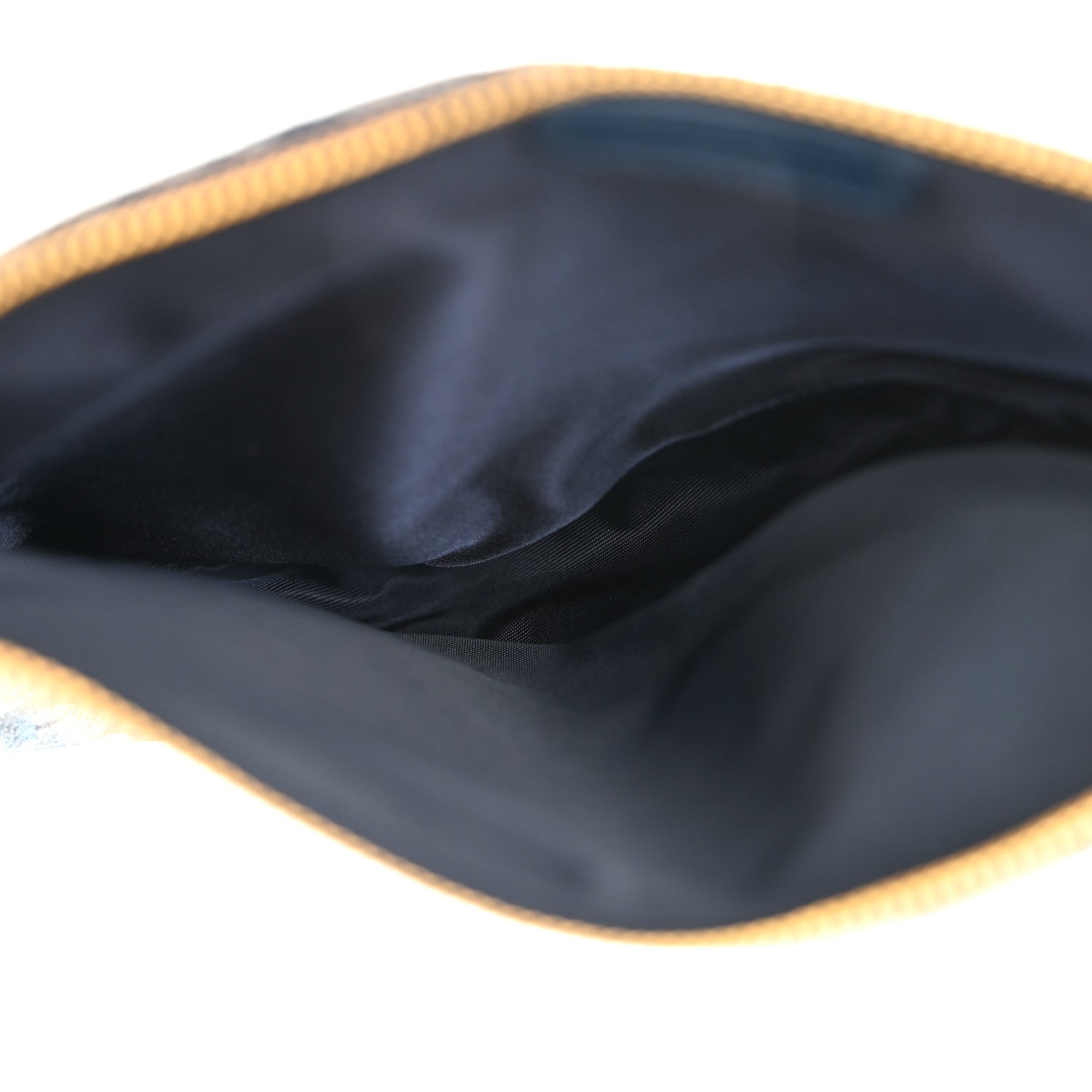 Christian Dior Monogram Mini Saddle Pochette Navy 5 of 10