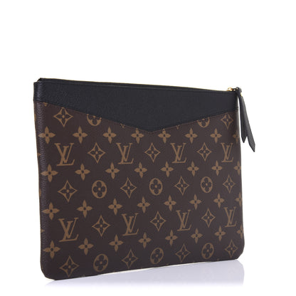 Louis Vuitton Monogram Daily Pouch Black 3 of 10