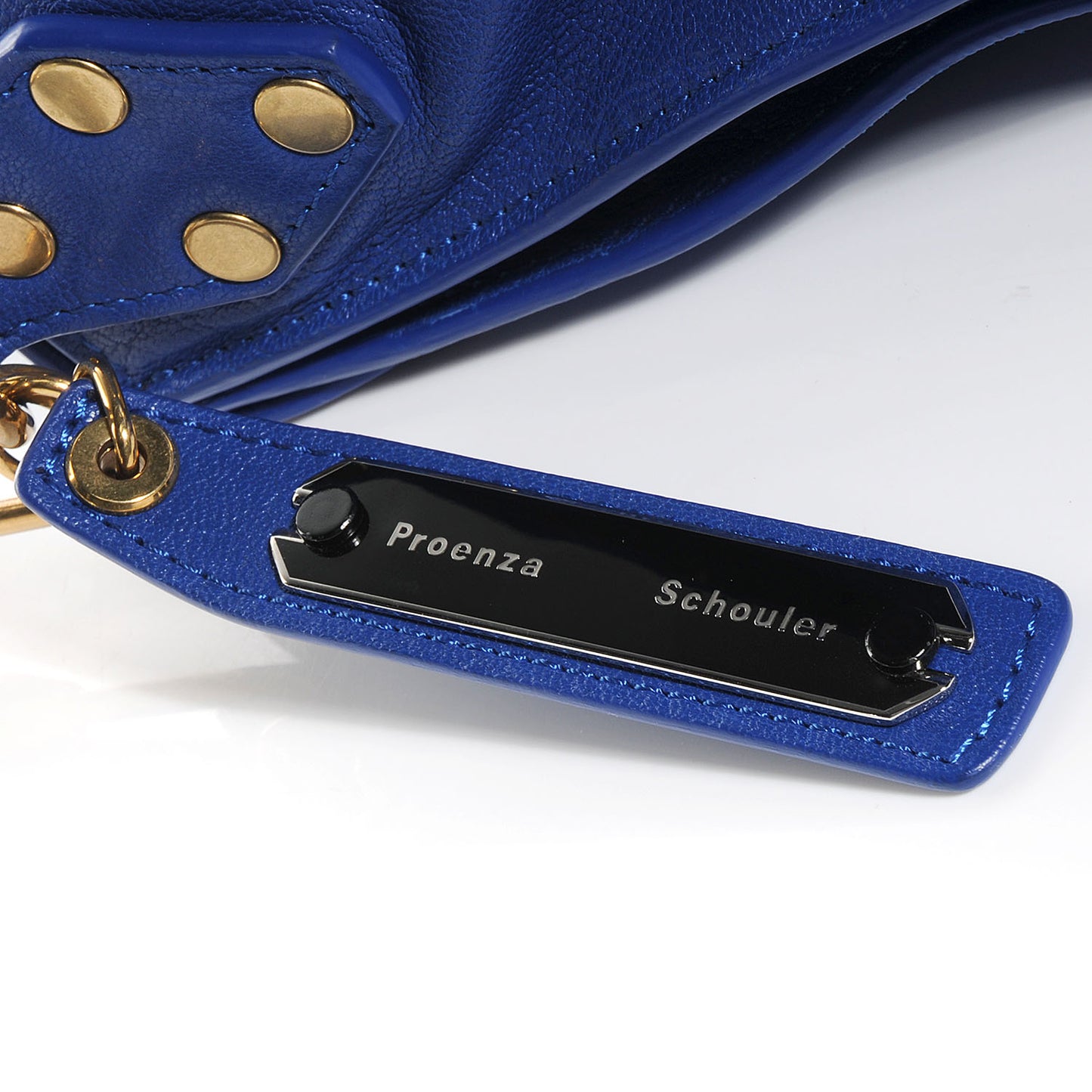 Lambskin PS1 Large Satchel Royal Blue