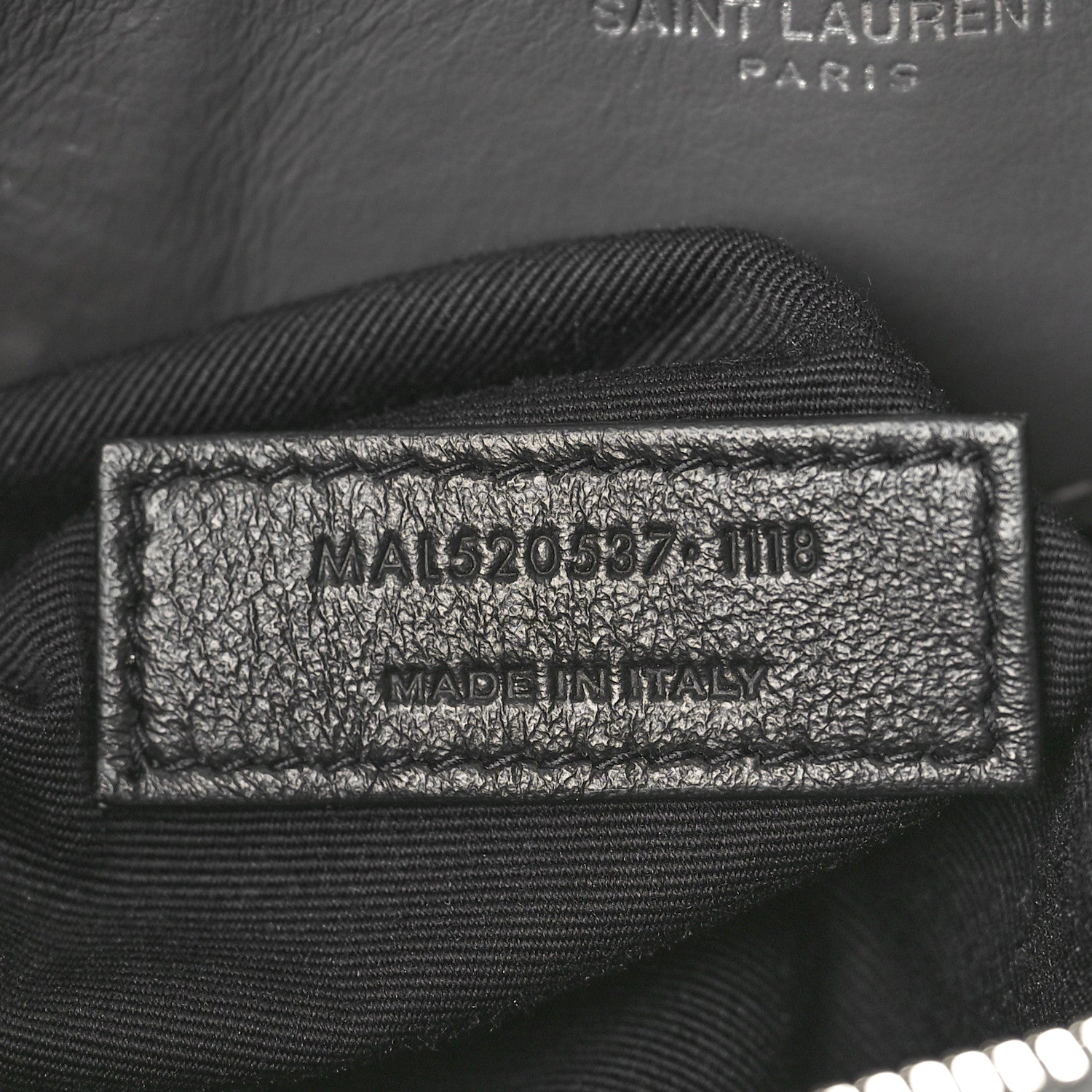 Saint Laurent Calfskin Y Quilted Monogram Small Loulou Shopper Grey 7 of 12