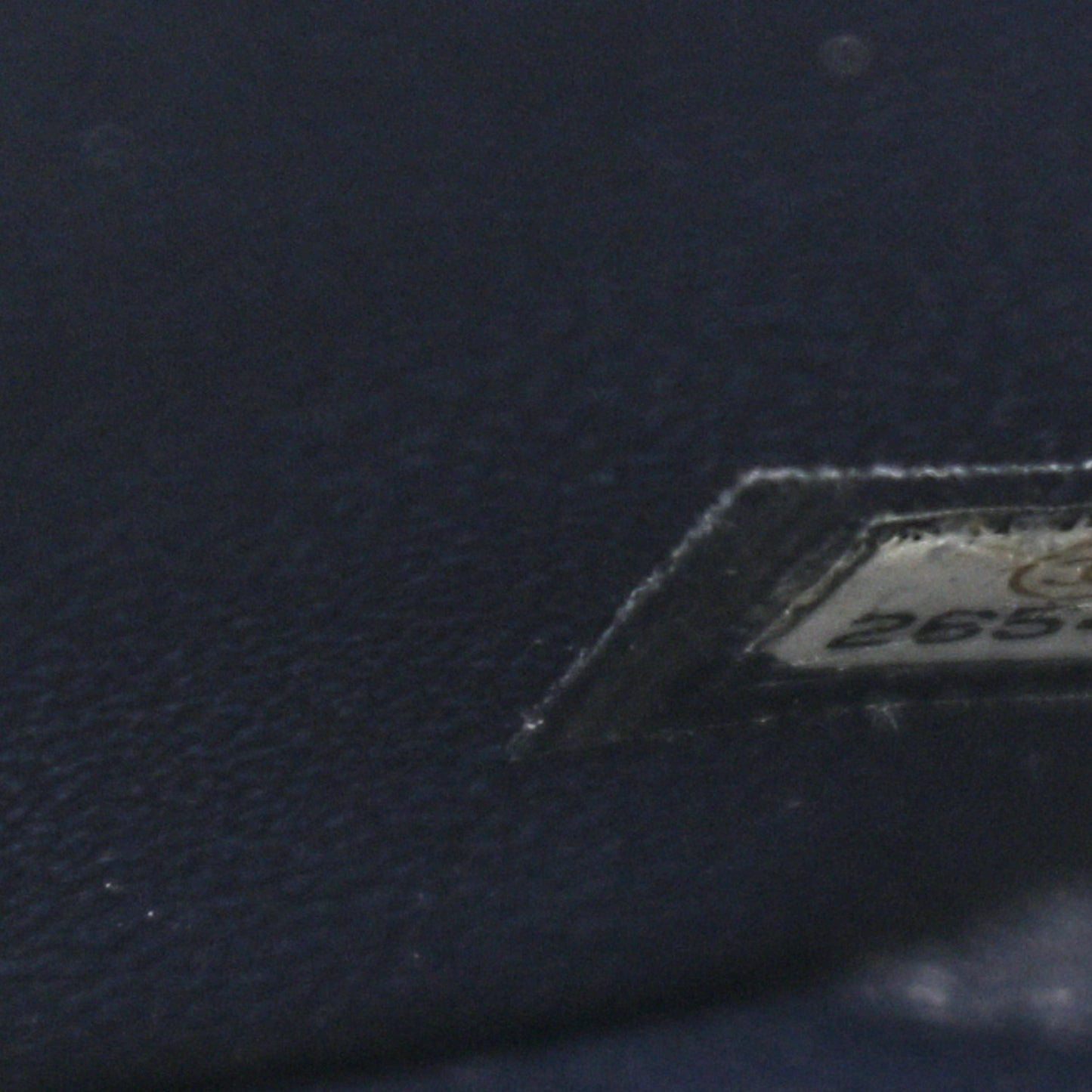 Aged Calfskin Quilted 2.55 Reissue 226 Flap Navy Blue