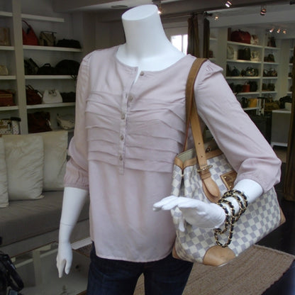 Louis Vuitton Damier Azur Hampstead MM 2 of 8