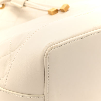 Saint Laurent Lambskin Quilted Small Emmanuelle Bucket Bag  Antique Vintage 11 of 14