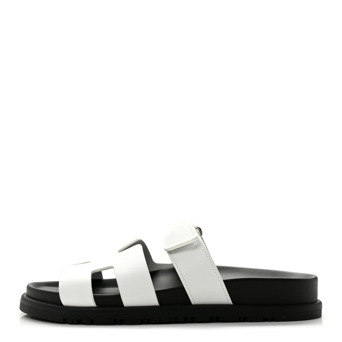 Calfskin Womens Chypre Sandals 36.5 White