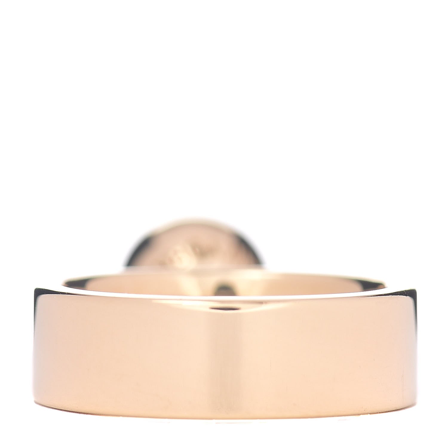 Tiffany 18K Yellow Gold Dangle Ball Ring 57 8 3 of 5